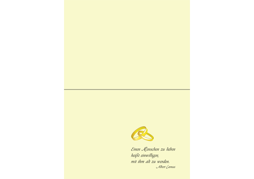 Karte, Paperado, B6, 220g/m², chamois - Hülle, B6, chamois, mit Seidenfutter