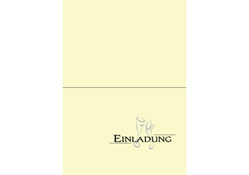 Geburtstagskarte, Paperado, B6, 220g/m², chamois - Hülle, B6, chamois, mit edlem Seidenfutter