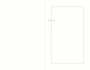 SE TZ Linienrand mit Kreuz - Karte: 110 mm x 140 mm, edel-weiß, Heißfolien-Kreuz